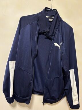 Blue Puma jacket